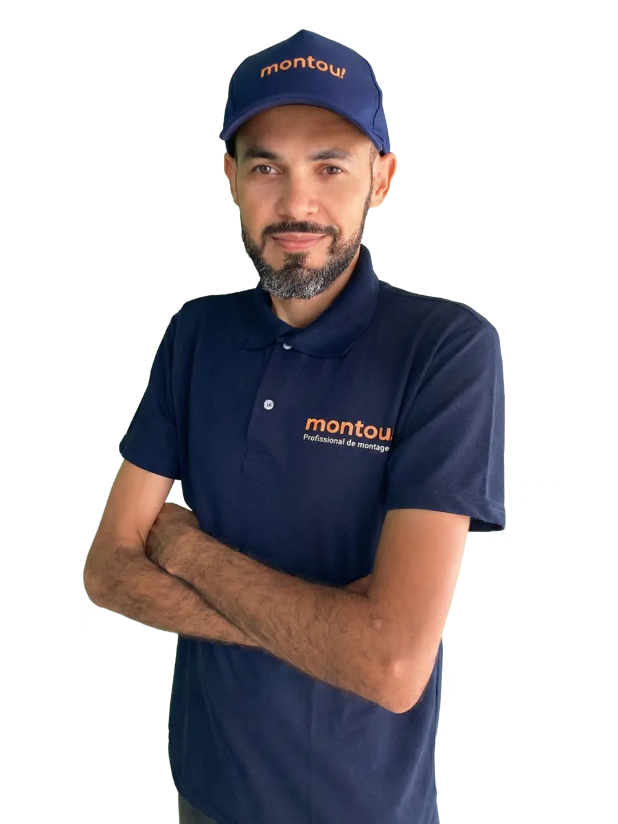 Klebyson Targino, montador de móveis da Montou!